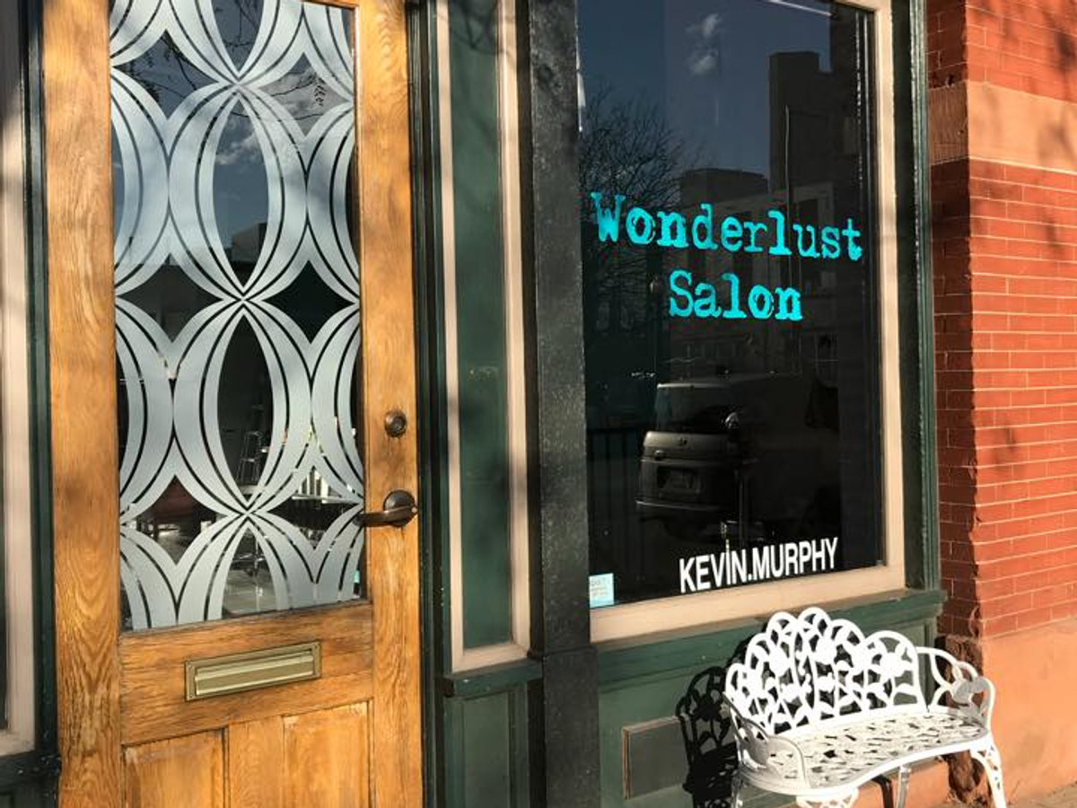 Wonderlust Salon exterior storefront on 22nd Street in Denver RiNo