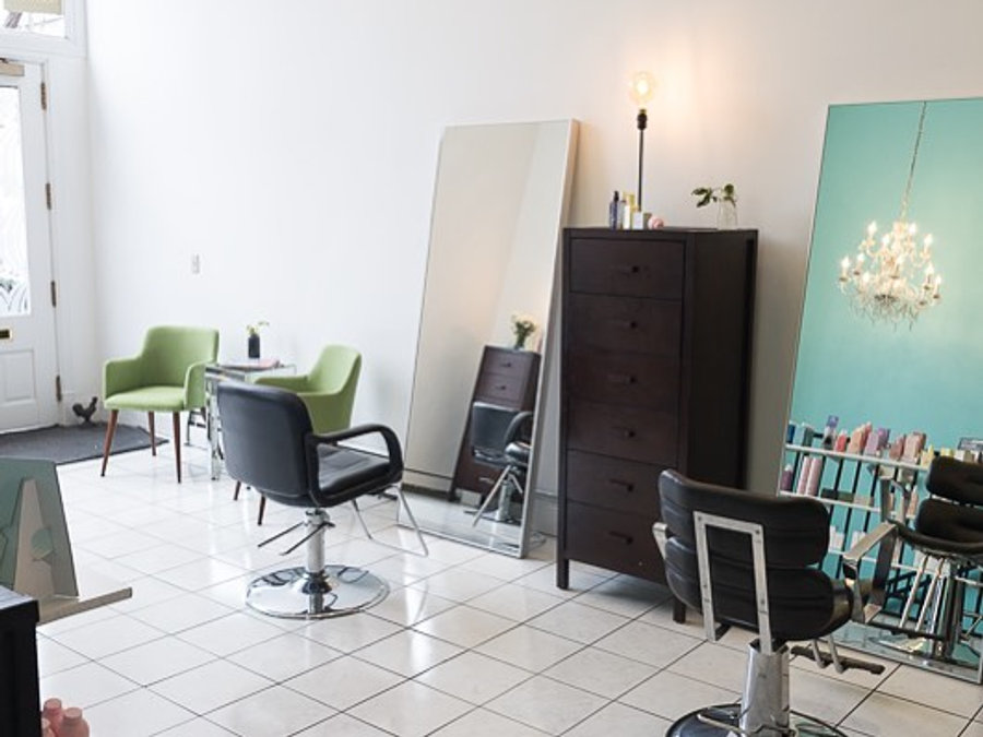 Wonderlust Salon interior styling chairs